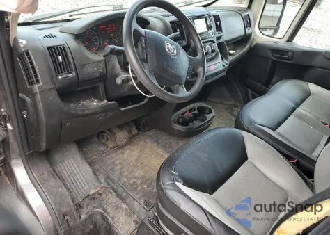 2017 Ram Promaster 1500 1500 High из США, поврежденный, VIN 3C6TRVBG2HE522942